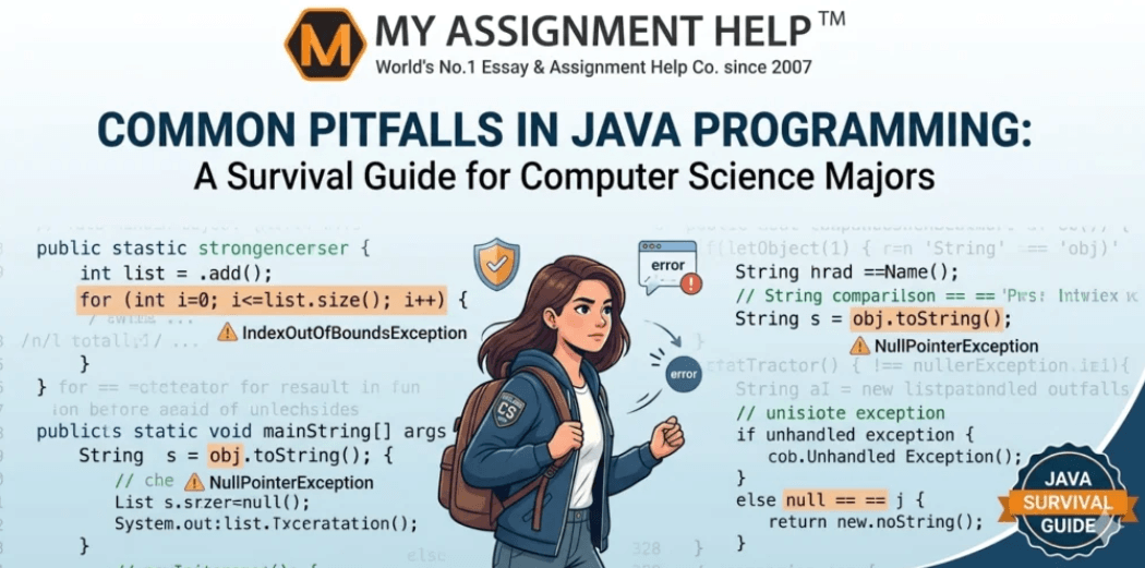 Common Pitfalls in Java Programming: A Survival Guide for Computer Science Majors